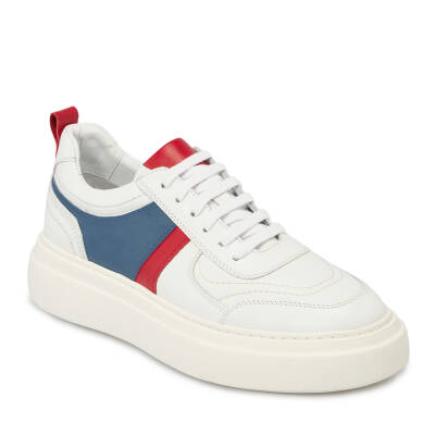  Beyaz Deri Erkek Sneaker - E24I1AY56730-A26 