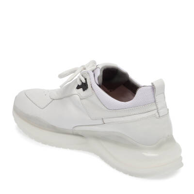  Beyaz Deri Erkek Sneaker - E24I1AY56802-A26 - 2