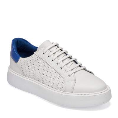  Beyaz Deri Erkek Sneaker - E24I1AY56811-C73 