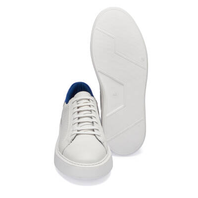  Beyaz Deri Erkek Sneaker - E24I1AY56811-C73 - 4
