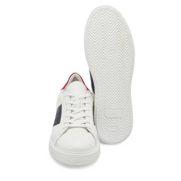 Beyaz Deri Erkek Sneaker - E24I1AY56816-A26 - 4