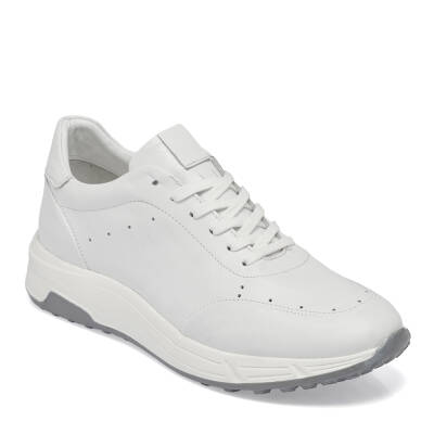  Beyaz Deri Erkek Sneaker - E24I1AY56860-A26 