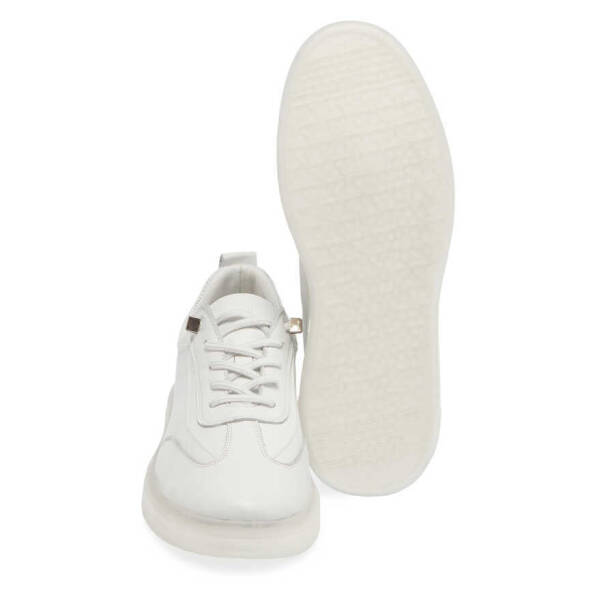 Beyaz Deri Erkek Sneaker - E24I1AY56898-C73 - 4
