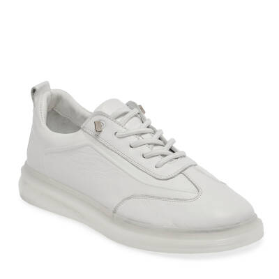  Beyaz Deri Erkek Sneaker - E24I1AY56898-C73 