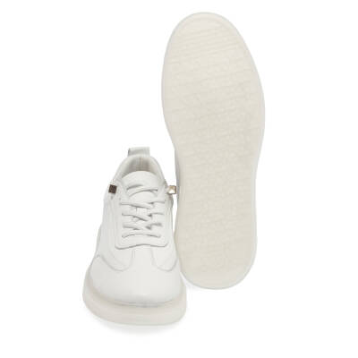  Beyaz Deri Erkek Sneaker - E24I1AY56898-C73 - 4