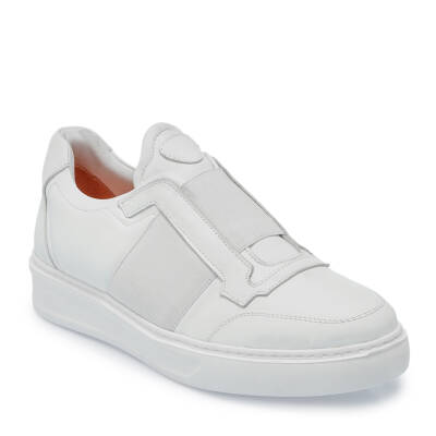 Beyaz Deri Erkek Sneaker - E25I1AY57180-A26 