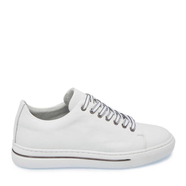 Beyaz Deri Erkek Sneaker - E25I1AY57187-A26 - 3