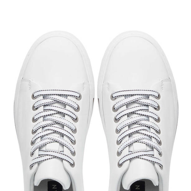 Beyaz Deri Erkek Sneaker - E25I1AY57187-A26 - 5