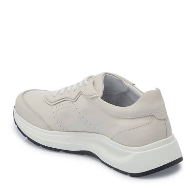 Beyaz Deri Erkek Sneaker - E25I1AY57210-N3O - 2