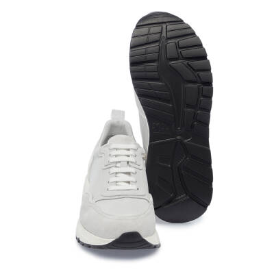 Beyaz Deri Erkek Sneaker - E25I1AY57233-B32 - 4