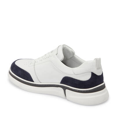 Beyaz Deri Erkek Sneaker - E25I1AY57280-A31 - 2