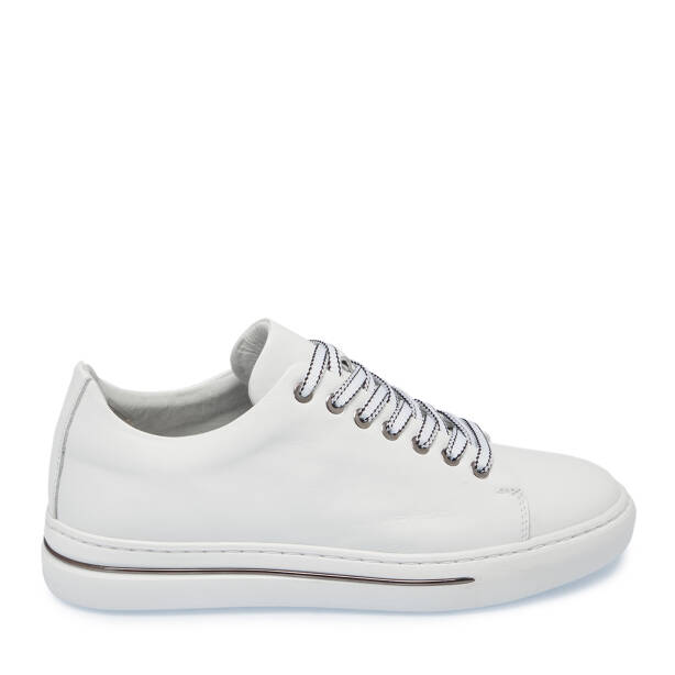 Beyaz Deri Erkek Sneaker - E25S1AY57529-A26 - 3