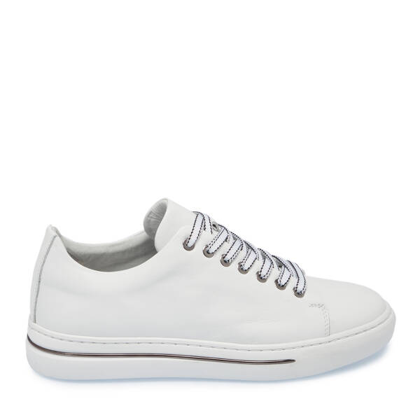 Beyaz Deri Erkek Sneaker - E25S1AY57529-A26 - 3