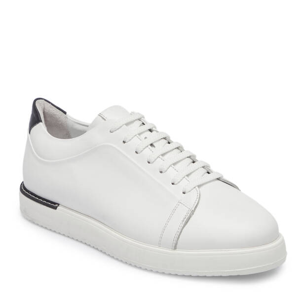 Beyaz Deri Erkek Sneaker - E25S1AY57540-A26 