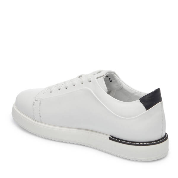 Beyaz Deri Erkek Sneaker - E25S1AY57540-A26 - 2