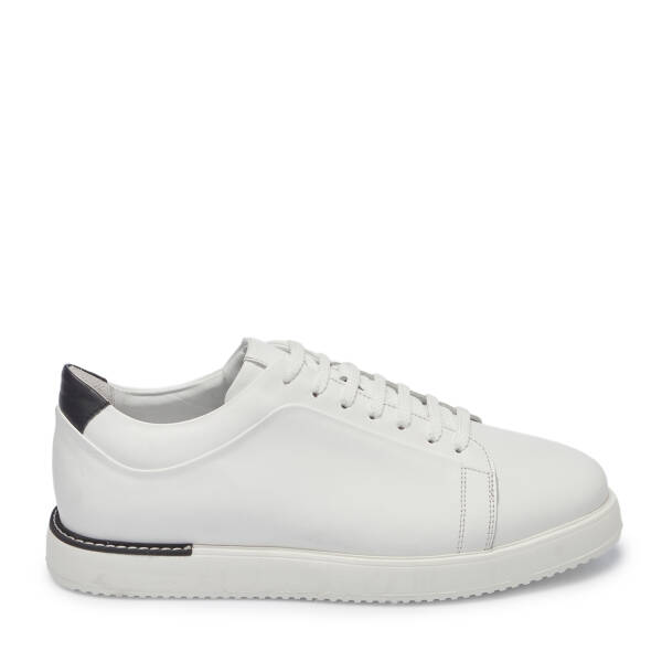 Beyaz Deri Erkek Sneaker - E25S1AY57540-A26 - 3