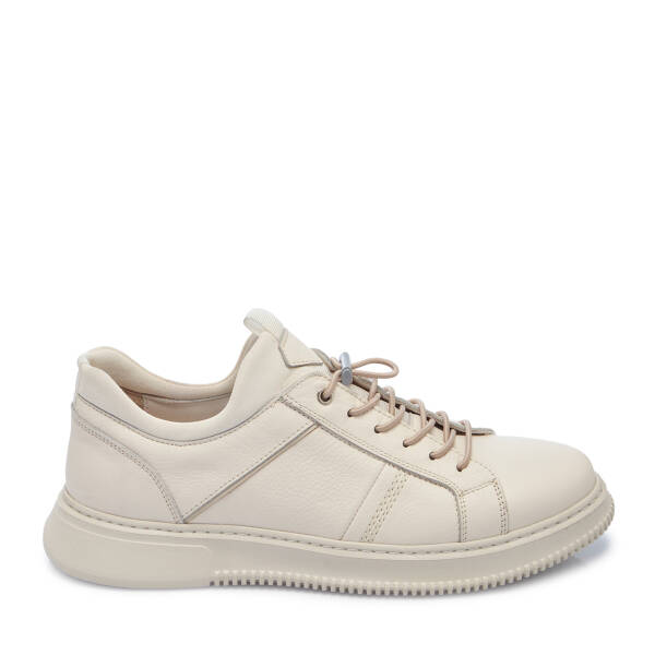 Beyaz Deri Erkek Sneaker - E25S1AY57543-N3O - 3