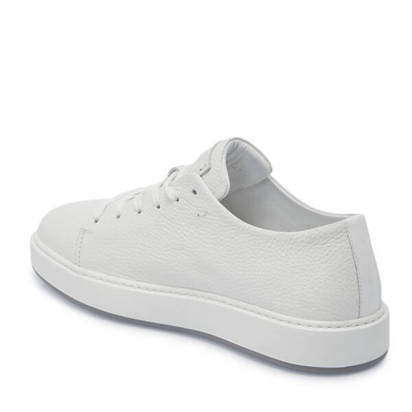 Beyaz Deri Erkek Sneaker - E25S1AY57547-A26 - 2
