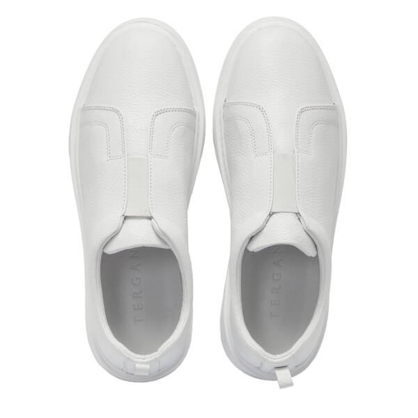 Beyaz Deri Erkek Sneaker - E25S1AY57560-B69 - 5