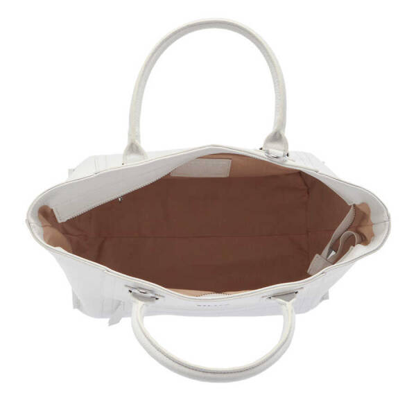 Beyaz Deri Kadın Çapraz Askılı Çanta - S24Y1BC80283-B69 - 4