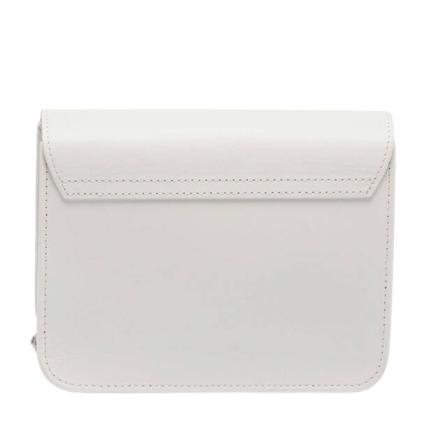 Beyaz Deri Kadın Çapraz Askılı Çanta - S25K1BC78972-D10 - 3