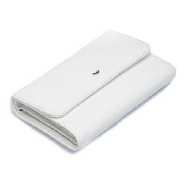 Beyaz Deri Kadın Cüzdan - S1CB00005730-B58 