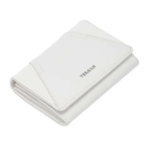 Beyaz Deri Kadın Cüzdan - S1CB00005815-D0A - 1