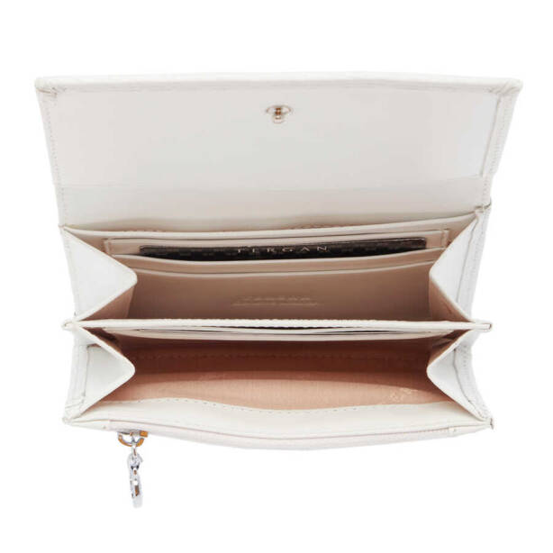 Beyaz Deri Kadın Cüzdan - S1CB00005815-D0A - 3