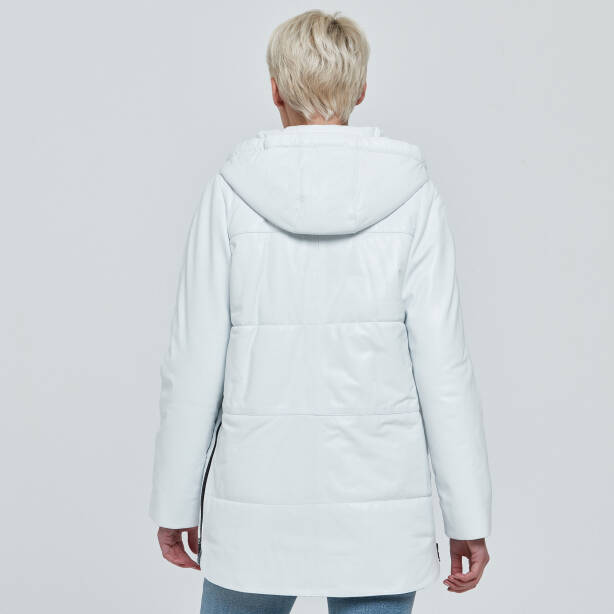 Beyaz Deri Kadın Deri Mont - K23BDM320369-Q4S - 4