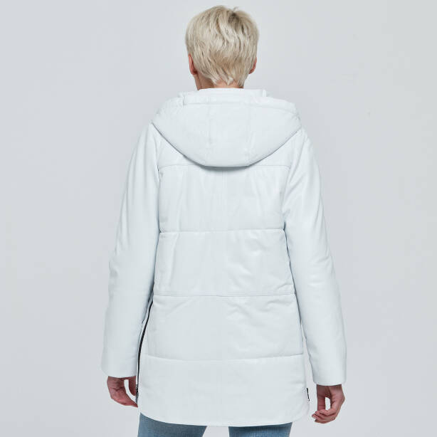 Beyaz Deri Kadın Deri Mont - K23KDM320368-Q4S - 4