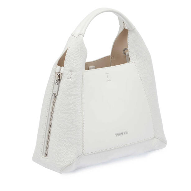 Beyaz Deri Kadın El Çantası - S24Y1BC80262-D0A - 2