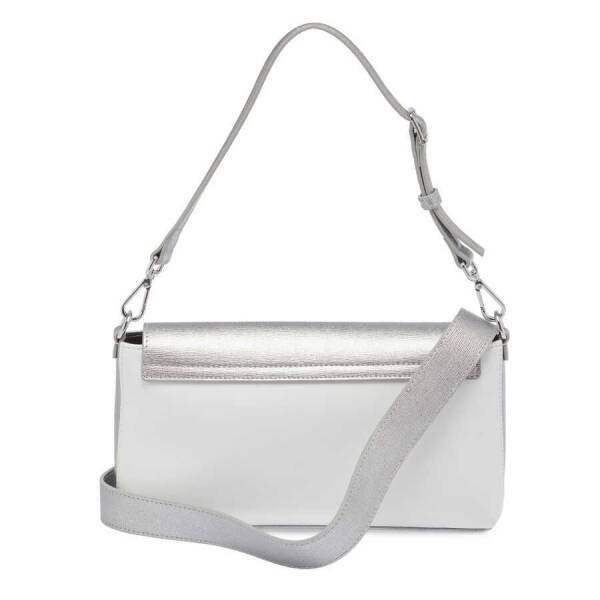 Beyaz Deri Kadın Omuz Çantası - S24Y1BC80286-U4Y - 3
