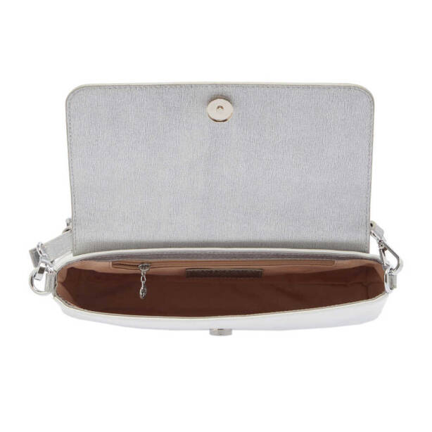 Beyaz Deri Kadın Omuz Çantası - S24Y1BC80286-U4Y - 4