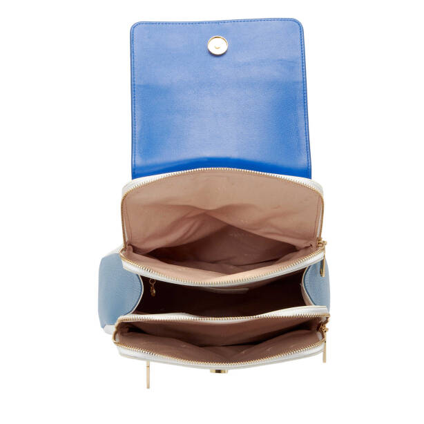 Beyaz Deri Kadın Sırt Çantası - S1SR00080411-U4Z - Tergan