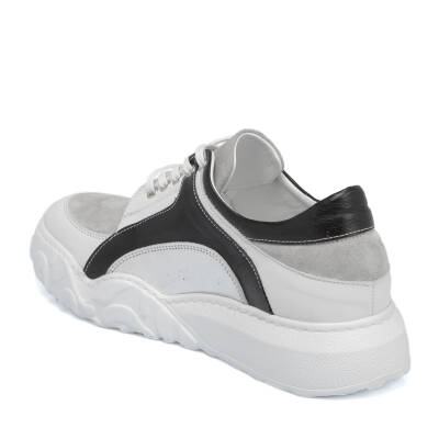  Beyaz Deri Kadın Sneaker - K22I1AY66101-A26 - 2