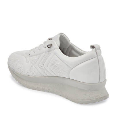  Beyaz Deri Kadın Sneaker - K24I1AY67094-A26 - 2