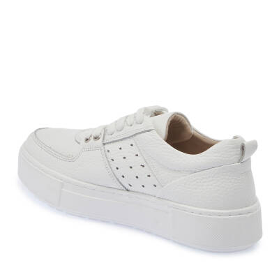  Beyaz Deri Kadın Sneaker - K24I1AY67103-A26 - 2