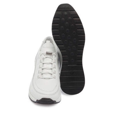  Beyaz Deri Kadın Sneaker - K24I1AY67145-A26 - 4