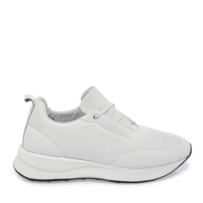 Beyaz Deri Kadın Sneaker - K24I1AY67151-A26 - 3