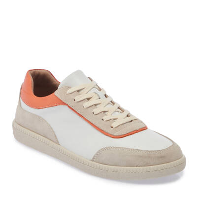 Beyaz Deri Kadın Sneaker - K24I1AY67301-A26 - 1