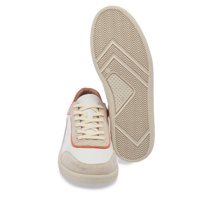 Beyaz Deri Kadın Sneaker - K24I1AY67301-A26 - 4