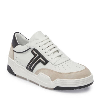  Beyaz Deri Kadın Sneaker - K24I1AY67317-C52 