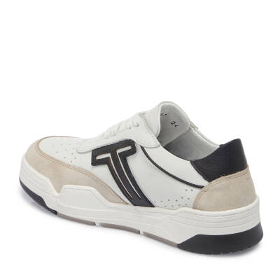  Beyaz Deri Kadın Sneaker - K24I1AY67317-C52 - 2