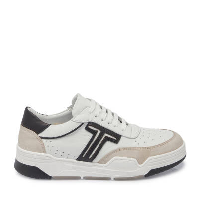  Beyaz Deri Kadın Sneaker - K24I1AY67317-C52 - 3