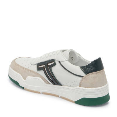  Beyaz Deri Kadın Sneaker - K24I1AY67317-M03 - 2