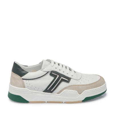  Beyaz Deri Kadın Sneaker - K24I1AY67317-M03 - 3
