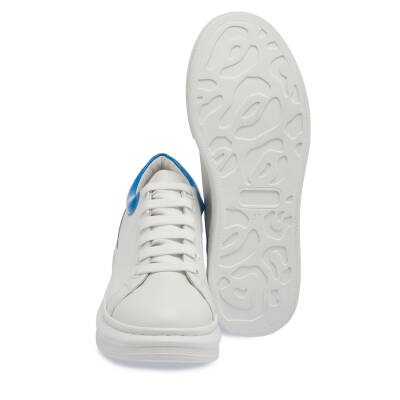  Beyaz Deri Kadın Sneaker - K24I1AY67326-A26 - 4