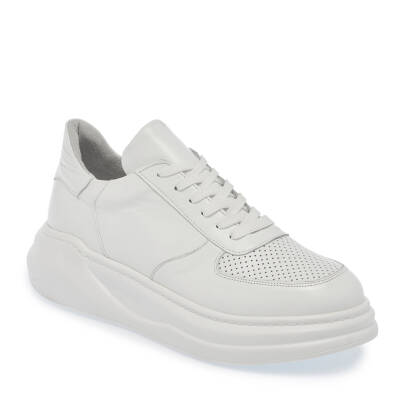  Beyaz Deri Kadın Sneaker - K24I1AY67335-A26 