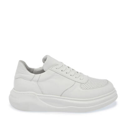  Beyaz Deri Kadın Sneaker - K24I1AY67335-A26 - 3