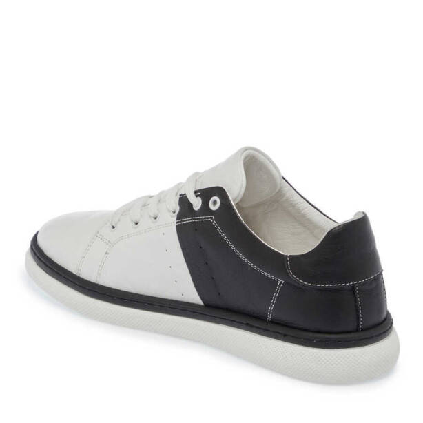 Beyaz Deri Kadın Sneaker - K24I1AY67339-C52 - 2
